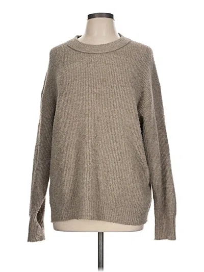 Pre-owned American Eagle Outfitters Pullover Sweater In Tan