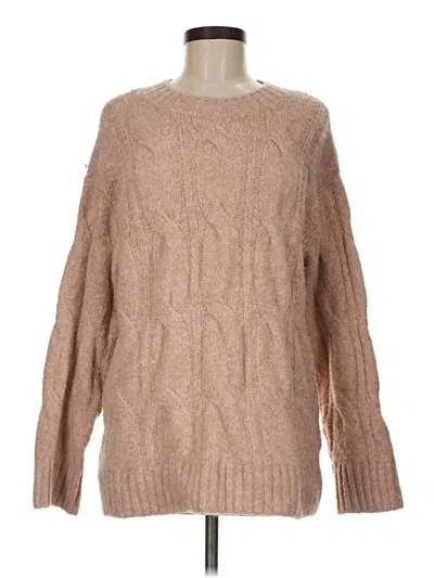 Pre-owned American Eagle Outfitters Pullover Sweater In Tan