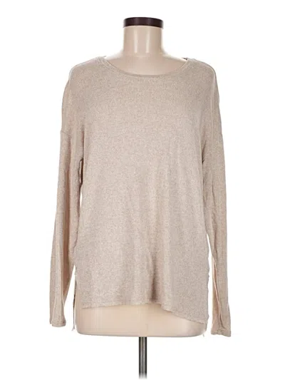 Pre-owned American Eagle Outfitters Pullover Sweater In Tan