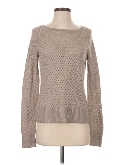 Pre-owned American Eagle Outfitters Pullover Sweater In Tan