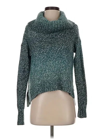Pre-owned American Eagle Outfitters Pullover Sweater In Teal