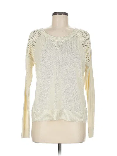 Pre-owned American Eagle Outfitters Pullover Sweater In White