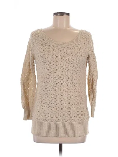 Pre-owned American Eagle Outfitters Pullover Sweater In White