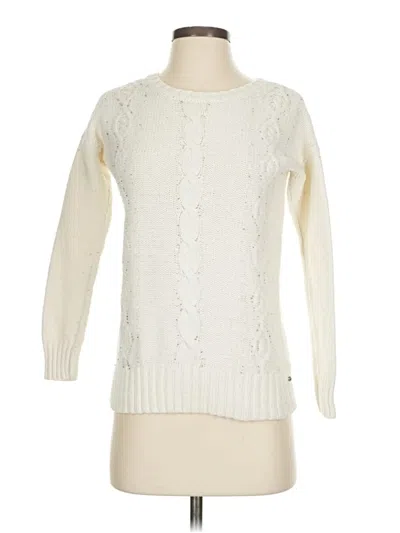 Pre-owned American Eagle Outfitters Pullover Sweater In White