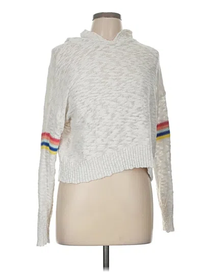 Pre-owned American Eagle Outfitters Pullover Sweater In White