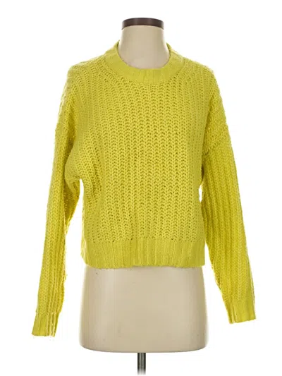 Pre-owned American Eagle Outfitters Pullover Sweater In Yellow