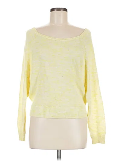 Pre-owned American Eagle Outfitters Pullover Sweater In Yellow