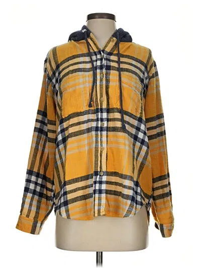 Pre-owned American Eagle Outfitters Pullover Sweater In Yellow