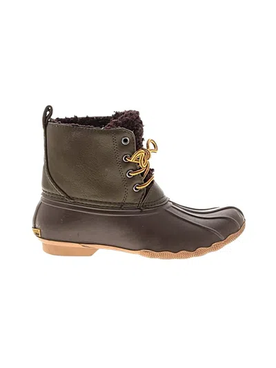 Pre-owned American Eagle Outfitters Rain Boots In Brown