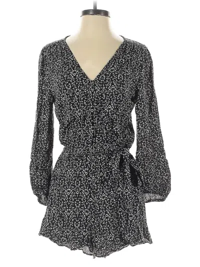 Pre-owned American Eagle Outfitters Romper In Black