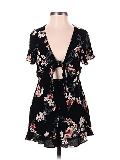 Pre-owned American Eagle Outfitters Romper In Black