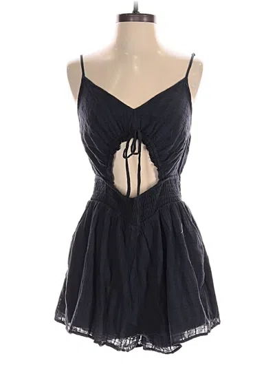 Pre-owned American Eagle Outfitters Romper In Black