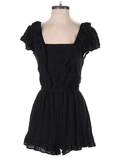 Pre-owned American Eagle Outfitters Romper In Black