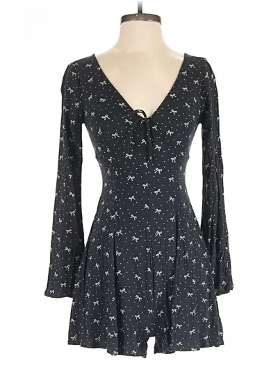 Pre-owned American Eagle Outfitters Romper In Black