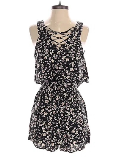 Pre-owned American Eagle Outfitters Romper In Black