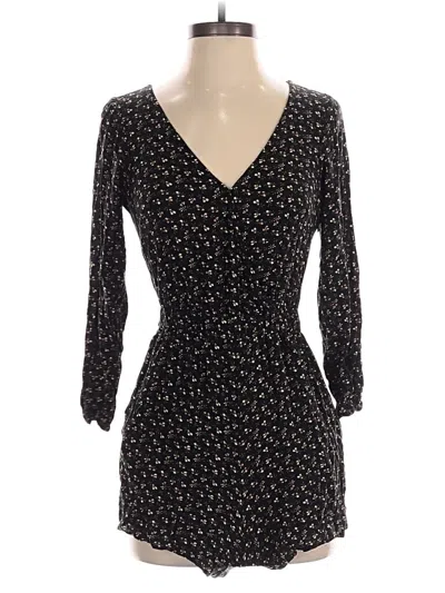 Pre-owned American Eagle Outfitters Romper In Black