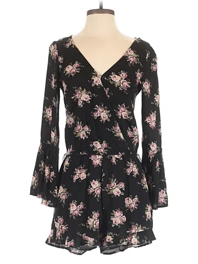 Pre-owned American Eagle Outfitters Romper In Black