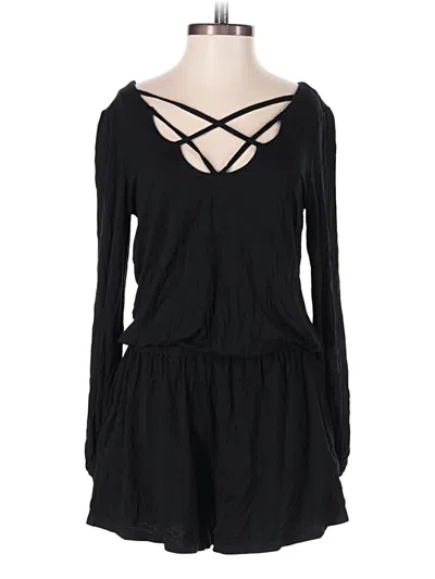 Pre-owned American Eagle Outfitters Romper In Black