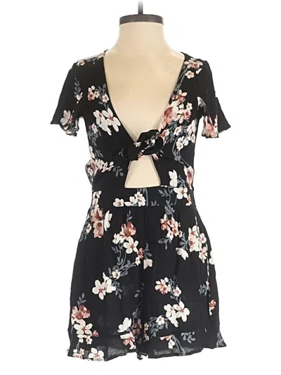 Pre-owned American Eagle Outfitters Romper In Black