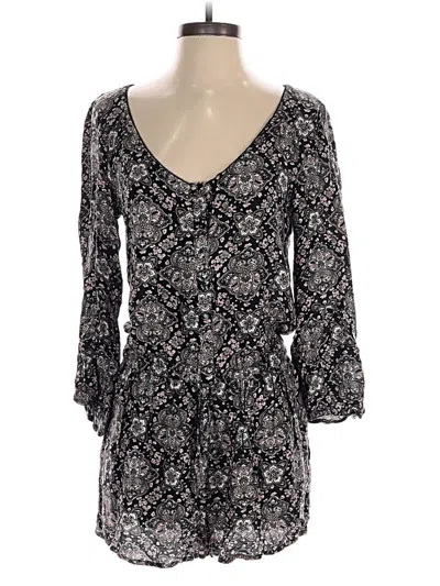 Pre-owned American Eagle Outfitters Romper In Black
