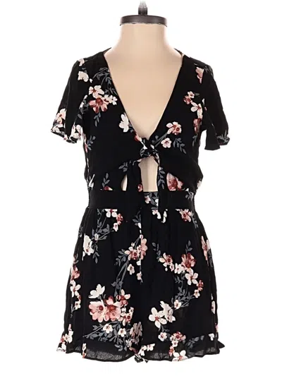 Pre-owned American Eagle Outfitters Romper In Black