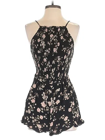 Pre-owned American Eagle Outfitters Romper In Black