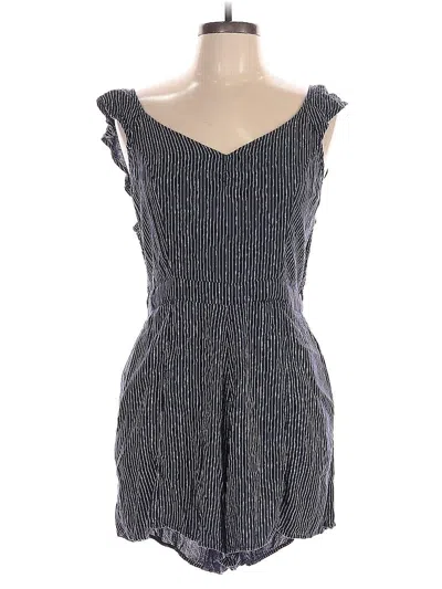 Pre-owned American Eagle Outfitters Romper In Blue