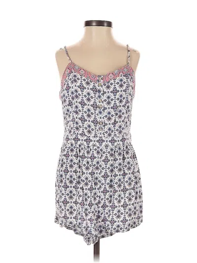 Pre-owned American Eagle Outfitters Romper In Blue