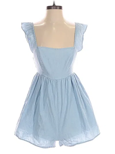 Pre-owned American Eagle Outfitters Romper In Blue