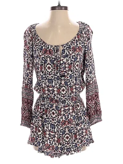 Pre-owned American Eagle Outfitters Romper In Blue