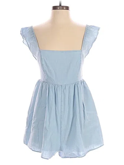 Pre-owned American Eagle Outfitters Romper In Blue