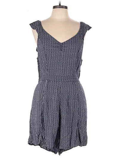 Pre-owned American Eagle Outfitters Romper In Blue