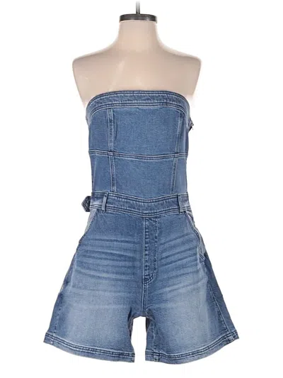 Pre-owned American Eagle Outfitters Romper In Blue