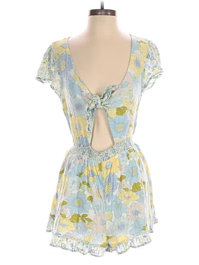 American Eagle Outfitters Romper In Blue