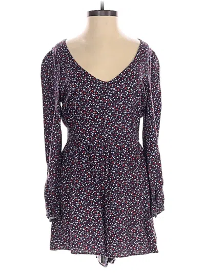Pre-owned American Eagle Outfitters Romper In Blue
