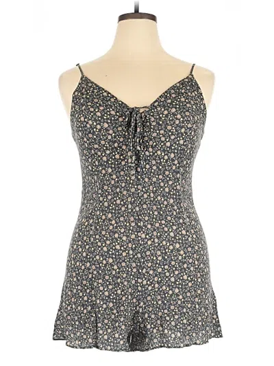 Pre-owned American Eagle Outfitters Romper In Brown