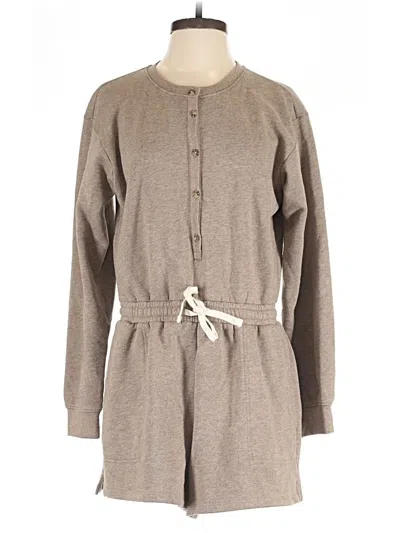 Pre-owned American Eagle Outfitters Romper In Brown