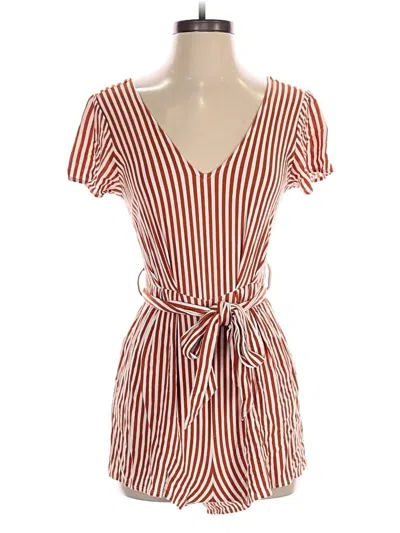 Pre-owned American Eagle Outfitters Romper In Brown