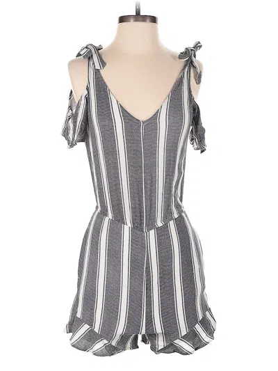 Pre-owned American Eagle Outfitters Romper In Gray