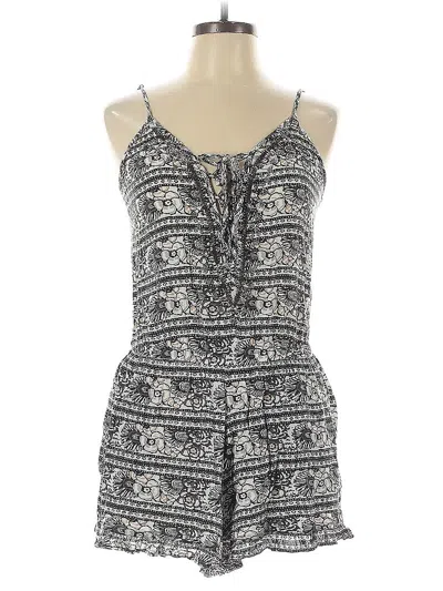 Pre-owned American Eagle Outfitters Romper In Gray