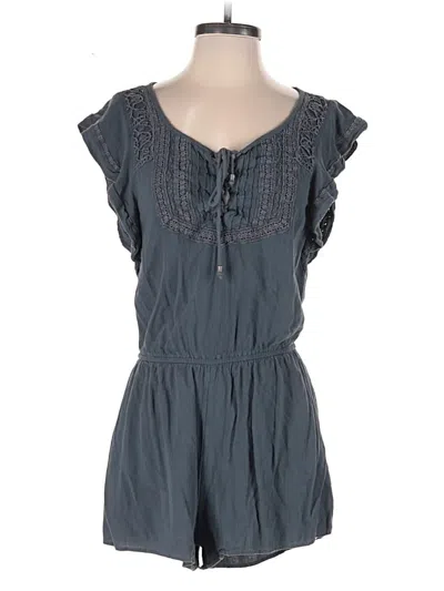 Pre-owned American Eagle Outfitters Romper In Gray