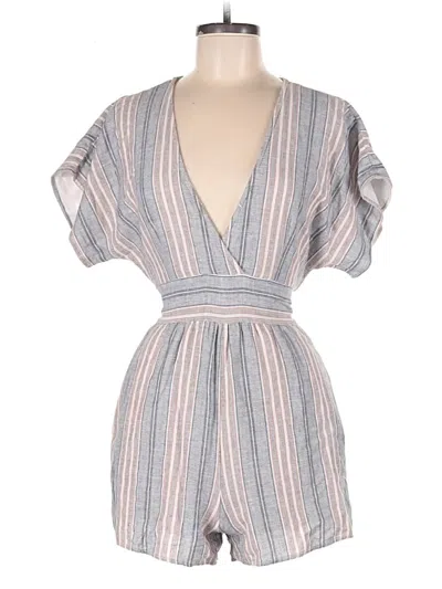Pre-owned American Eagle Outfitters Romper In Gray