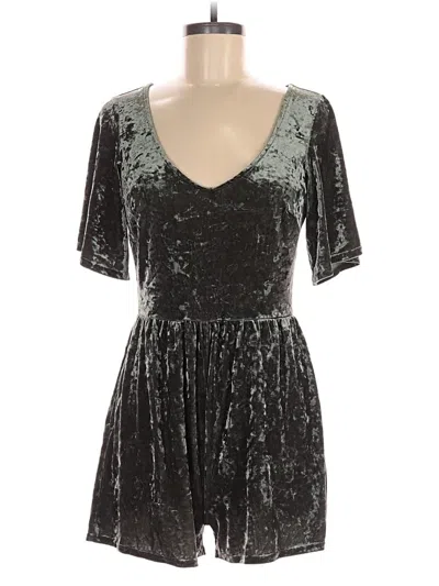 Pre-owned American Eagle Outfitters Romper In Green