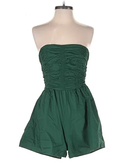 Pre-owned American Eagle Outfitters Romper In Green