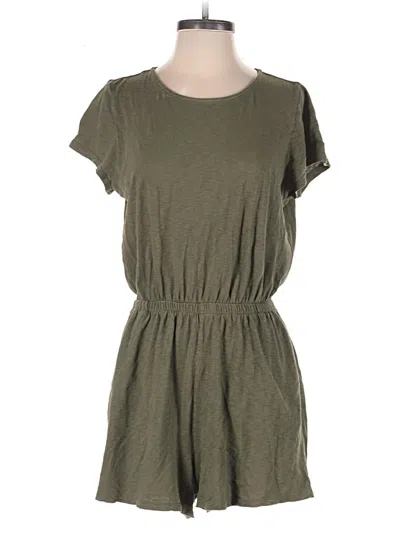 Pre-owned American Eagle Outfitters Romper In Green