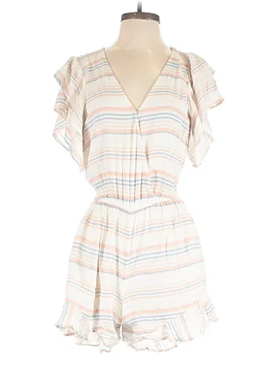Pre-owned American Eagle Outfitters Romper In Ivory