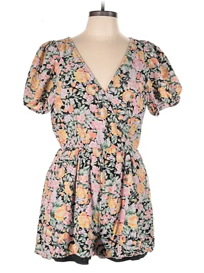 Pre-owned American Eagle Outfitters Romper In Pink