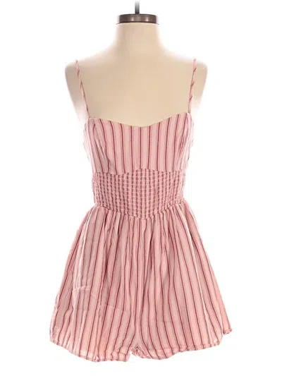 Pre-owned American Eagle Outfitters Romper In Pink