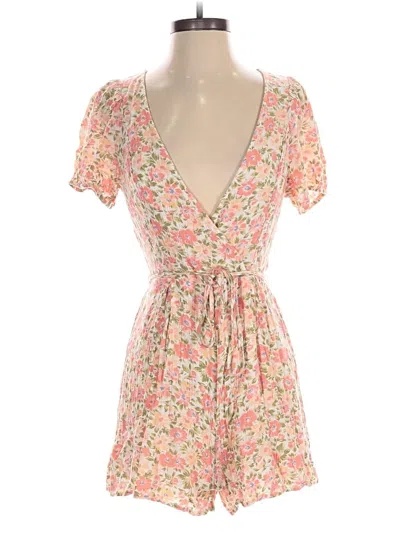 Pre-owned American Eagle Outfitters Romper In Pink