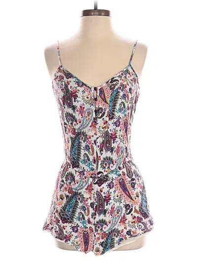 Pre-owned American Eagle Outfitters Romper In Purple